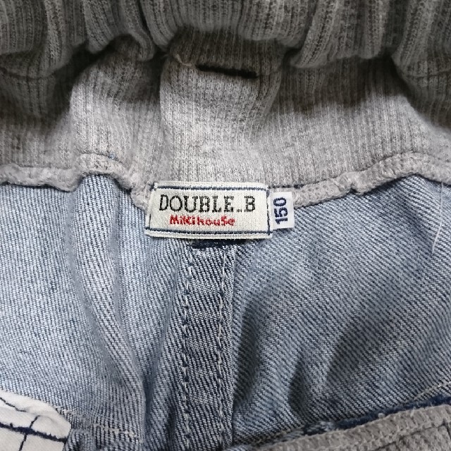DOUBLE.B(ダブルビー)のミキハウス ハーフパンツ 150 キッズ/ベビー/マタニティのキッズ服男の子用(90cm~)(パンツ/スパッツ)の商品写真