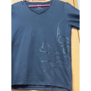 ロエン(Roen)の即時完売アイテム•Roen ロエン•ロンT •ブラックロゴプリント(Tシャツ/カットソー(七分/長袖))