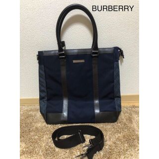 バーバリーブラックレーベル(BURBERRY BLACK LABEL)のバーバリー　トートバッグ(トートバッグ)