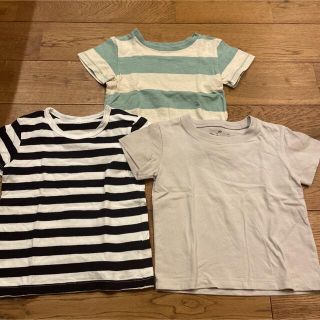 ムジルシリョウヒン(MUJI (無印良品))の90センチ Tシャツ　3着セット(Tシャツ/カットソー)