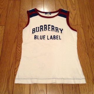 バーバリー(BURBERRY)のバーバリーブルーレーベル タンクトップ(Tシャツ(半袖/袖なし))