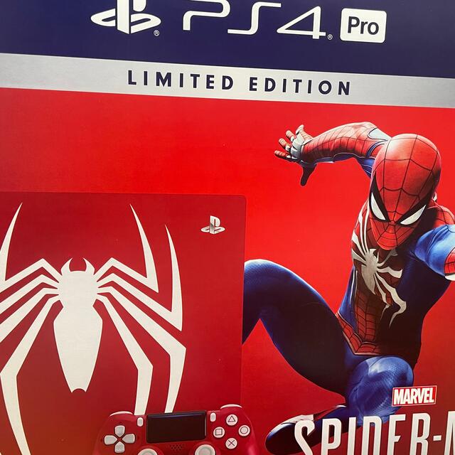 中古商品は完璧な物 プレイステーション4 Pro Marvel’s Spider-Man Limit