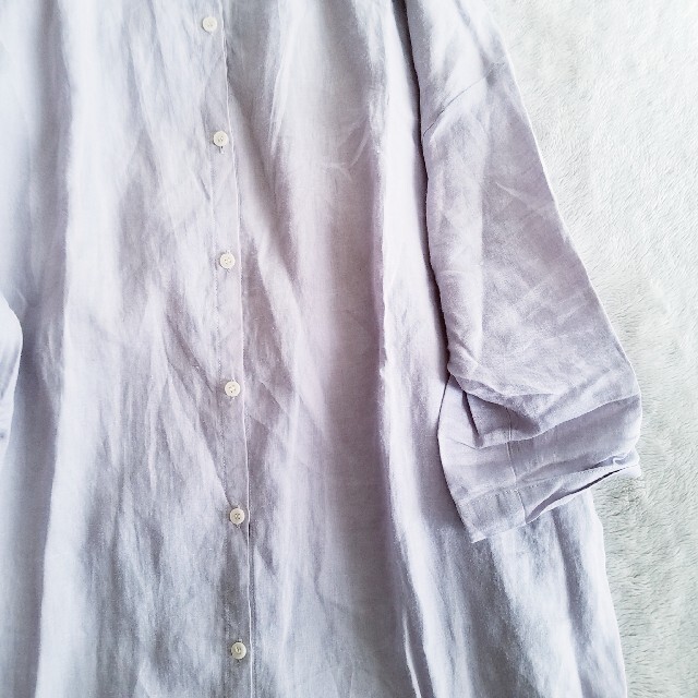 [cloudnine pure] linen shirt one-piece レディースのワンピース(ロングワンピース/マキシワンピース)の商品写真