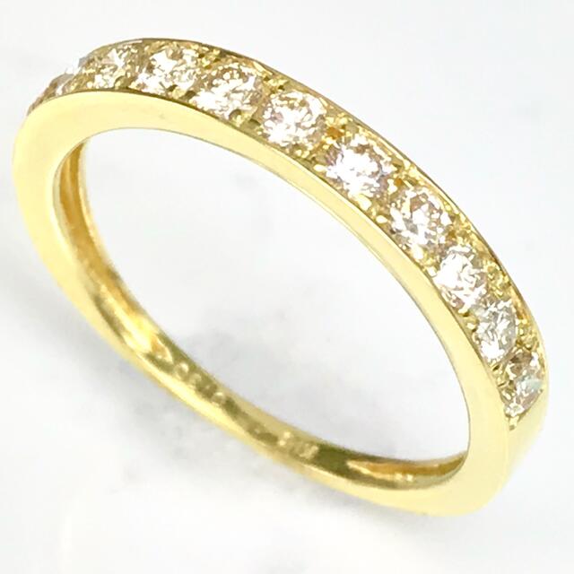 天然ダイヤモンド　0.30ct K18 ピンキーリング レディースのアクセサリー(リング(指輪))の商品写真