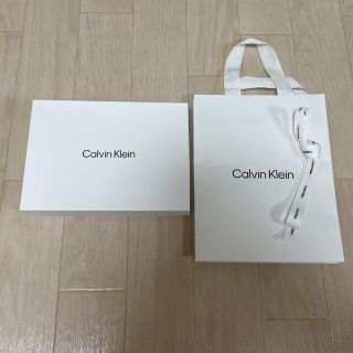 カルバンクライン(Calvin Klein)のCalvin Klein ギフトボックス ショップ袋 リボン(ショップ袋)