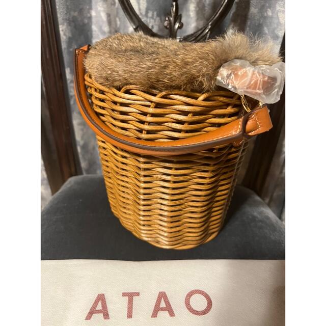 ATAO - かごバッグ Breeze（ブリーゼ）ラビットファー付 アタオの通販