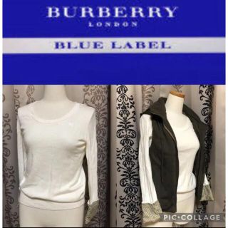 バーバリーブルーレーベル(BURBERRY BLUE LABEL)のバーバリーブルーレーベル♡薄手ニット(ニット/セーター)