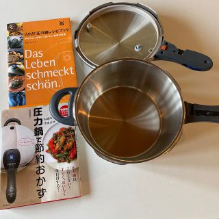 ヴェーエムエフ(WMF)のWMF パーフェクトプラス 圧力鍋4.5L &圧力鍋で節約おかず(鍋/フライパン)