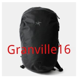 アークテリクス(ARC'TERYX)の【新品】granville zip 16 グランヴィルジップ16 black(バッグパック/リュック)