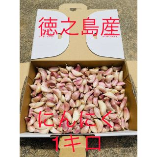 無農薬　にんにく　1キロ　徳之島産　新鮮　(野菜)