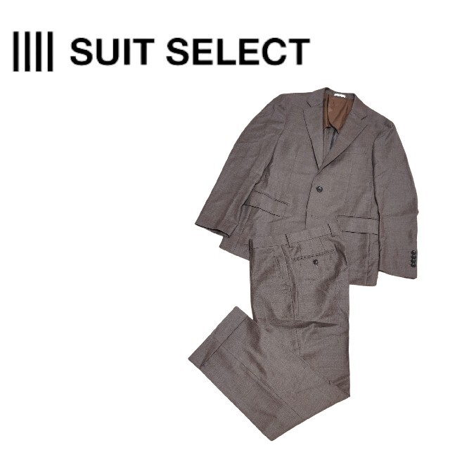 SUIT SELECT スーツセレクト セットアップ ロロピアーナ ブラウン | フリマアプリ ラクマ
