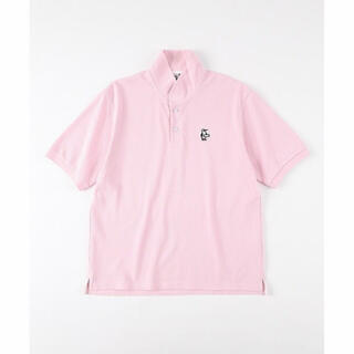チャムス(CHUMS)のCHUMS チャムス　ブービーショールポロシャツ　ピンク　Mサイズ (ポロシャツ)