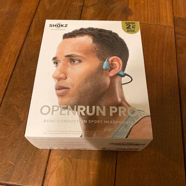 SHOKZ 骨伝導イヤホン OPENRUN PRO BLUE 偉大な 51.0%OFF