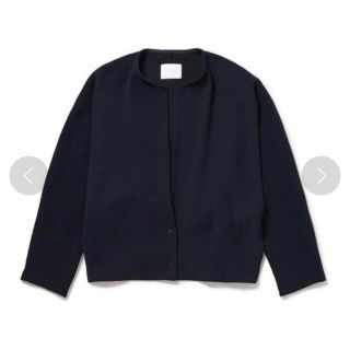 ユナイテッドアローズ(UNITED ARROWS)のUNITED ARROWS & SONS ノーカラーショートカーディガン(カーディガン)