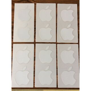 アップル(Apple)のAPPLE Mac りんごステッカー 6枚セット（りんご12個分）(その他)