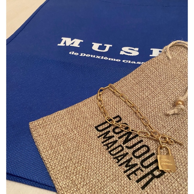MUSE de Deuxieme Classe♡KEY付きブレスレット新品 www