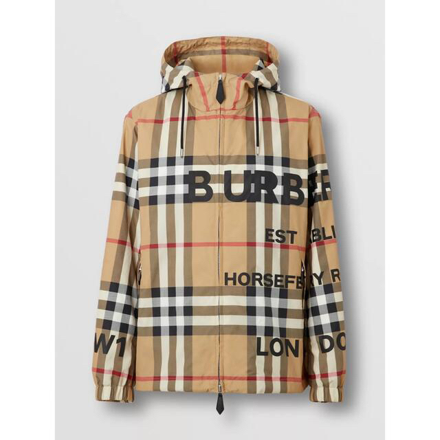 セール！正規品BURBERRY バーバリーホースフェリーナイロンジャケット　新品 | フリマアプリ ラクマ