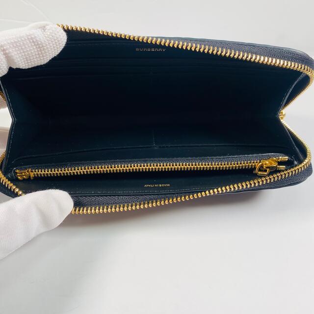 極美品】Burberry London バーバリー 長財布 ラウンドファスナー 極美品】Burberry London バーバリー 長財布 ラウンドファスナー