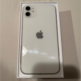 アイフォーン(iPhone)のiPhone11 本体　64GB White(スマートフォン本体)