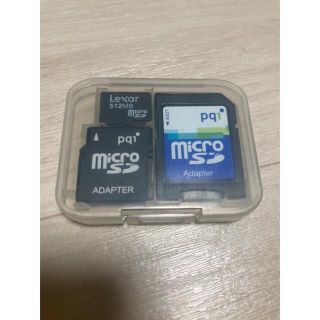 microSD 512MB アダプターセット(PC周辺機器)