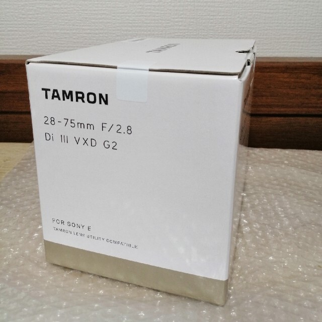 上品な F/2.8 新品未開封　タムロン28-75mm Di G2 VXD III レンズ(ズーム)