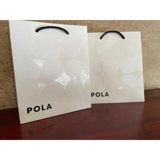 ポーラ(POLA)のPOLA BA ショップ袋 4枚　黒2枚　白2枚 プレゼント用(ショップ袋)