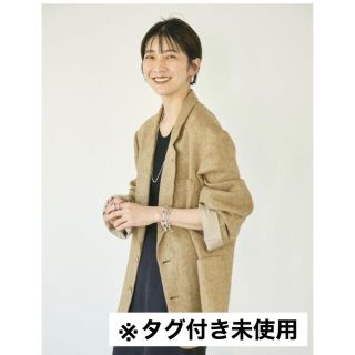 トゥデイフル(TODAYFUL)のtodayful boyfriend linen jacket(テーラードジャケット)