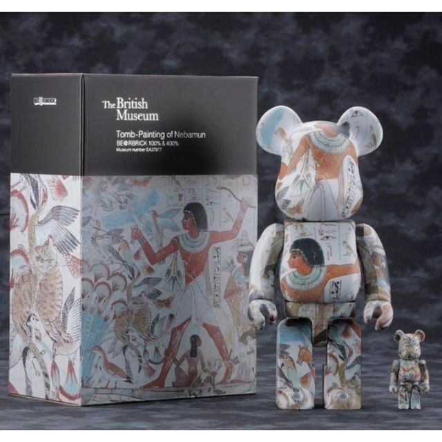 MEDICOM TOY(メディコムトイ)のThe British Museum BE@RBRICK 100% & 400% エンタメ/ホビーのフィギュア(その他)の商品写真