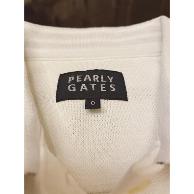 PEARLY GATES(パーリーゲイツ)の【美品】パーリゲイツ　ノースリーブポロシャツ レディースのトップス(ポロシャツ)の商品写真