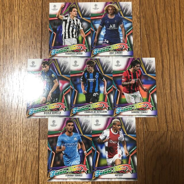 FS 7枚 2021-22 topps UEFA CL インサートカードの通販 by セール中's