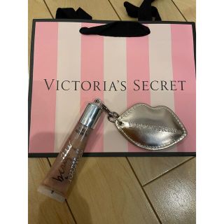 ヴィクトリアズシークレット(Victoria's Secret)のヴィクトリアシークレット　リップグロス(キーホルダー付き)(リップグロス)