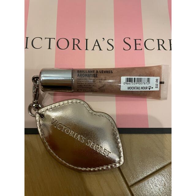 Victoria's Secret(ヴィクトリアズシークレット)のヴィクトリアシークレット　リップグロス(キーホルダー付き) コスメ/美容のベースメイク/化粧品(リップグロス)の商品写真