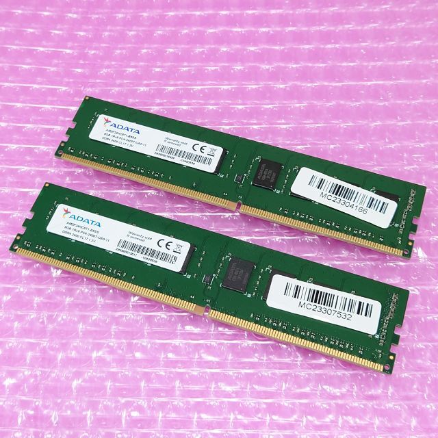 A-DATA 16GB (8GBx2) DDR4-2400 #856