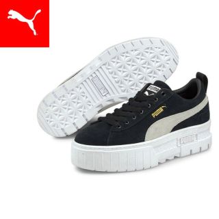 プーマ(PUMA)の※mini様専用　24cm PUMA 厚底 メイズコレクション スエード(スニーカー)