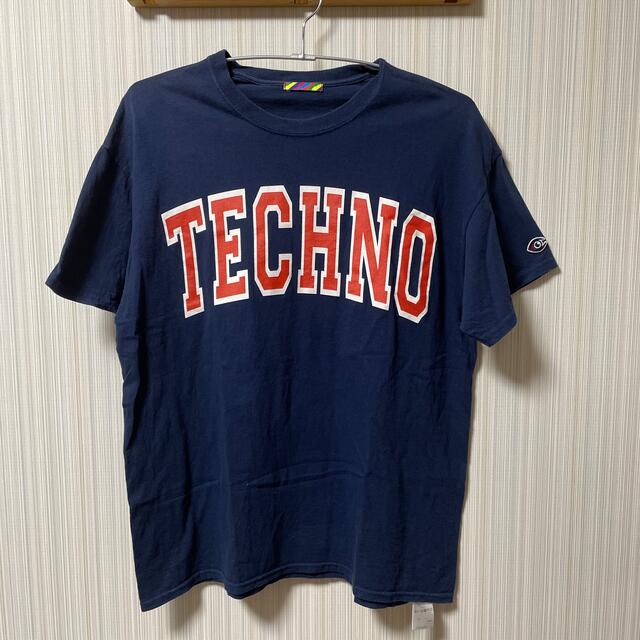 is-ness(イズネス)のis-ness イズネス　TECHNO tee Tシャツ　ボンジュールレコード メンズのトップス(Tシャツ/カットソー(半袖/袖なし))の商品写真