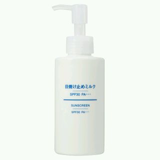 ムジルシリョウヒン(MUJI (無印良品))の無印良品 日焼け止めミルク(日焼け止め/サンオイル)