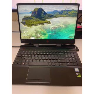 ヒューレットパッカード(hp)のhp omen 15ゲーミングノートパソコ144Hz i7 16gメモリーGTX(ノートPC)