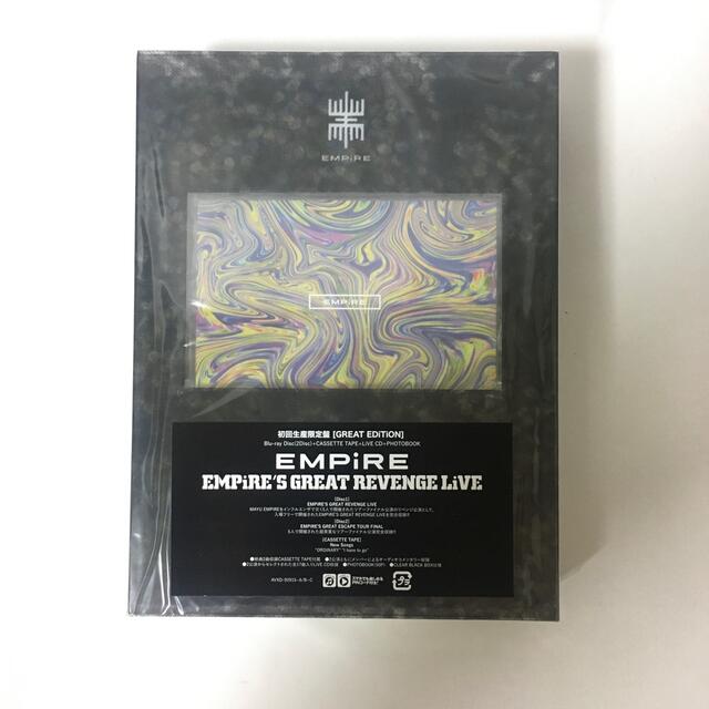 新品未開封 EMPiRE’S GREAT REVENGE LiVE初回生産限定盤