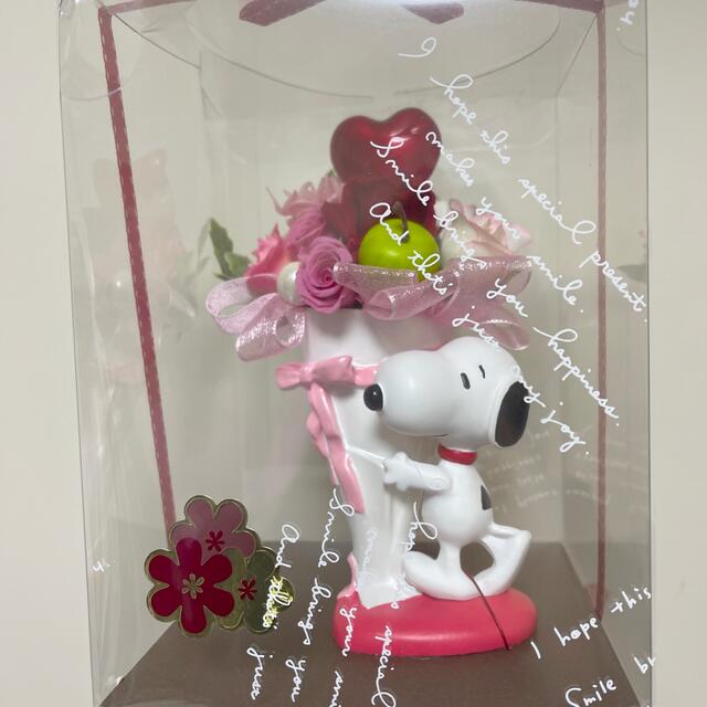 スヌーピー　プリザーブドフラワー ハンドメイドのフラワー/ガーデン(プリザーブドフラワー)の商品写真