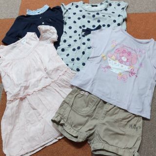 ラルフローレン(Ralph Lauren)の女の子夏物ブランドワンピースまとめ売り　110cm(ワンピース)