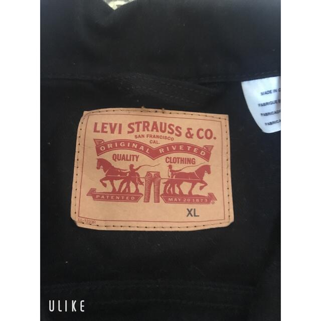 Levi's(リーバイス)のリーバイス ブラックGジャン XL メンズのジャケット/アウター(Gジャン/デニムジャケット)の商品写真