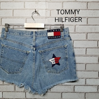 トミーヒルフィガー　TOMMYHILFIGER デニムショートパンツ　90s