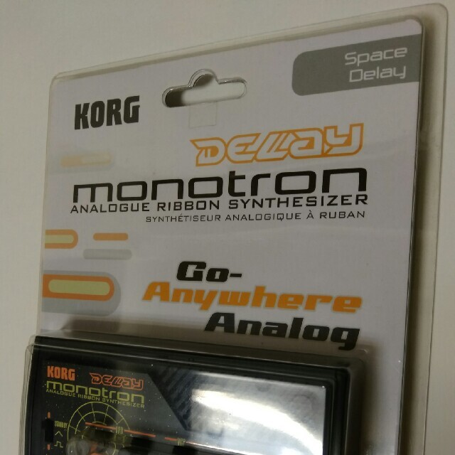 KORG(コルグ)のMONOTRON DELAY ANALOG RIBBON SYN / KORG  楽器の鍵盤楽器(キーボード/シンセサイザー)の商品写真