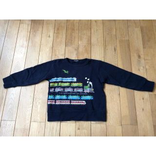 クレードスコープ(kladskap)の☆ kladskap 電車トレーナー 110☆(Tシャツ/カットソー)