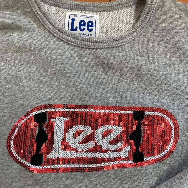 Lee(リー)のLee トレーナー　130cm    USED キッズ/ベビー/マタニティのキッズ服男の子用(90cm~)(Tシャツ/カットソー)の商品写真