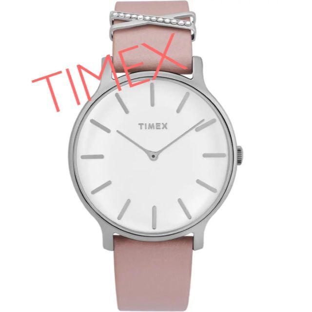 TIMEXレディース腕時計 エレガントスタイル ピンク 新品未使用腕時計