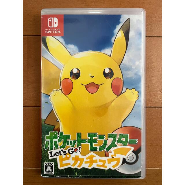 任天堂(ニンテンドウ)のポケットモンスター　ピカチュウ　スイッチ エンタメ/ホビーのゲームソフト/ゲーム機本体(家庭用ゲームソフト)の商品写真