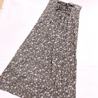 ウィルセレクション(WILLSELECTION)の週末限界価格★新品ウィルセレクション♡花柄ナロースカート(ロングスカート)