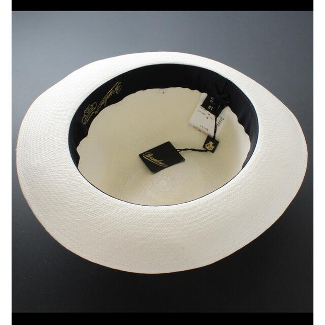 Borsalino(ボルサリーノ)の2482◆ボルサリーノ◆パナマ帽◆61(実寸60.5)◆定価58,300円◆新品 メンズの帽子(ハット)の商品写真