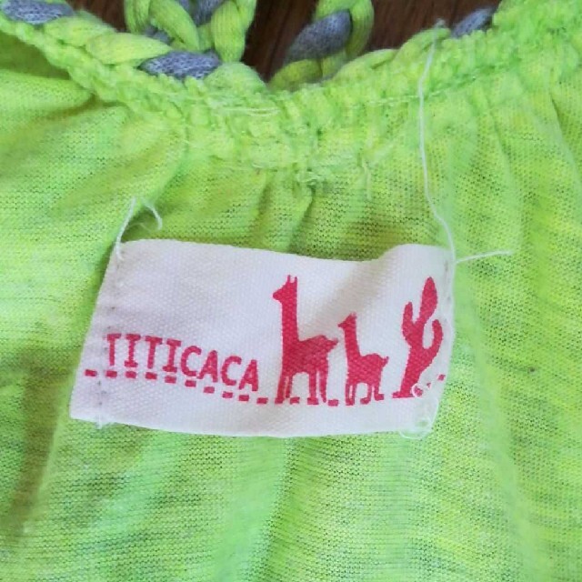 titicaca(チチカカ)のネコヤナギ様専用！チチカカロングTシャツ レディースのトップス(Tシャツ(半袖/袖なし))の商品写真